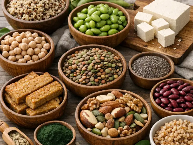 Proteine vegetale surse complete