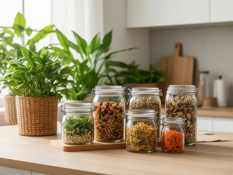 Recipiente sticla pentru alimente
